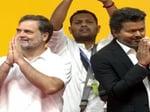 Thalapathy Vijay Takes Oath as Tamil Nadu CM Viral Corporate Look and Selfie with Rahul Gandhi Shake Up Politics